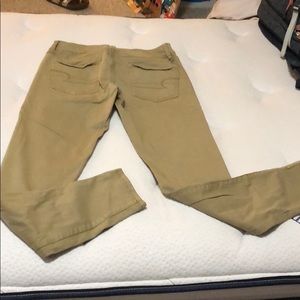 Khaki pants skinny